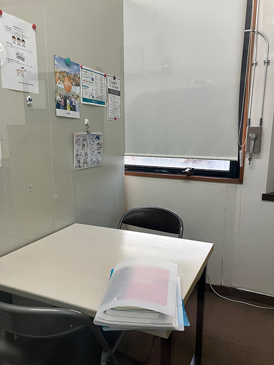 面談ブース